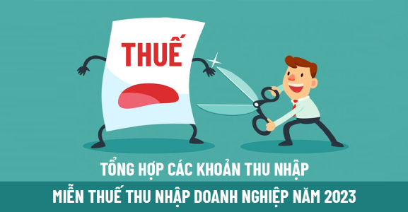 Khoản thu nhập miễn thuế thu nhập doanh nghiệp